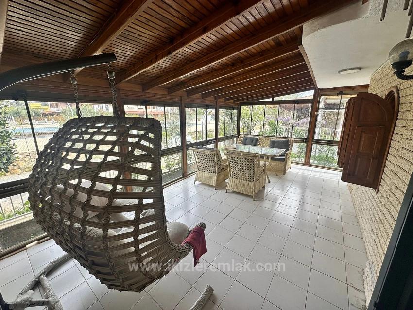 Freistehende Villa Mit 3+1 Schlafzimmern Und Privatem Pool In Doğanbey, Seferihisar Zu Verkaufen