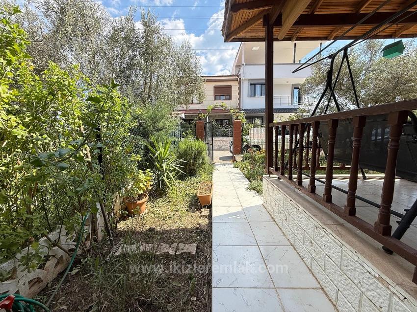 3+1 Maisonette-Villa Mit Großem Garten Im Doğanbey Center, Seferihisar