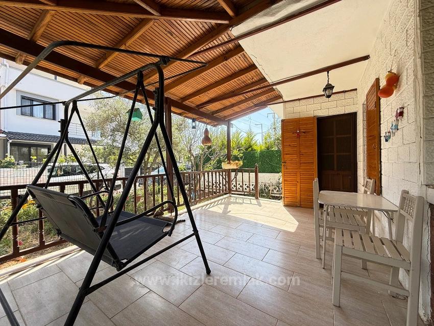 3+1 Maisonette-Villa Mit Großem Garten Im Doğanbey Center, Seferihisar