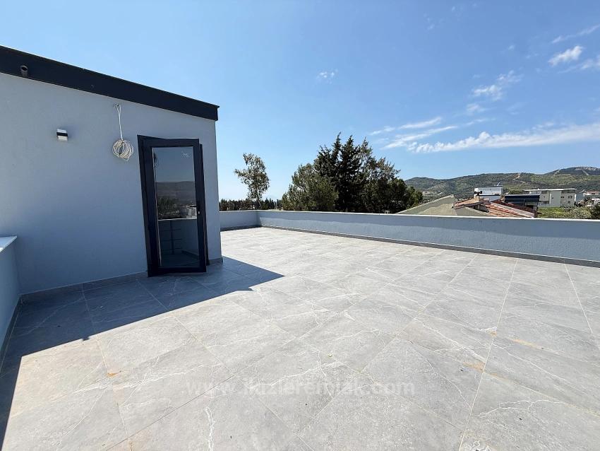 Brandneue, Freistehende 3+1-Villa Zum Verkauf In Doğanbey, Seferihisar.
