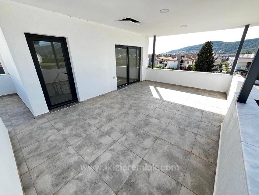 Brandneue Freistehende 3+1 Villa Mit Privatem Pool In Doğanbey, Seferihisar Zu Verkaufen.