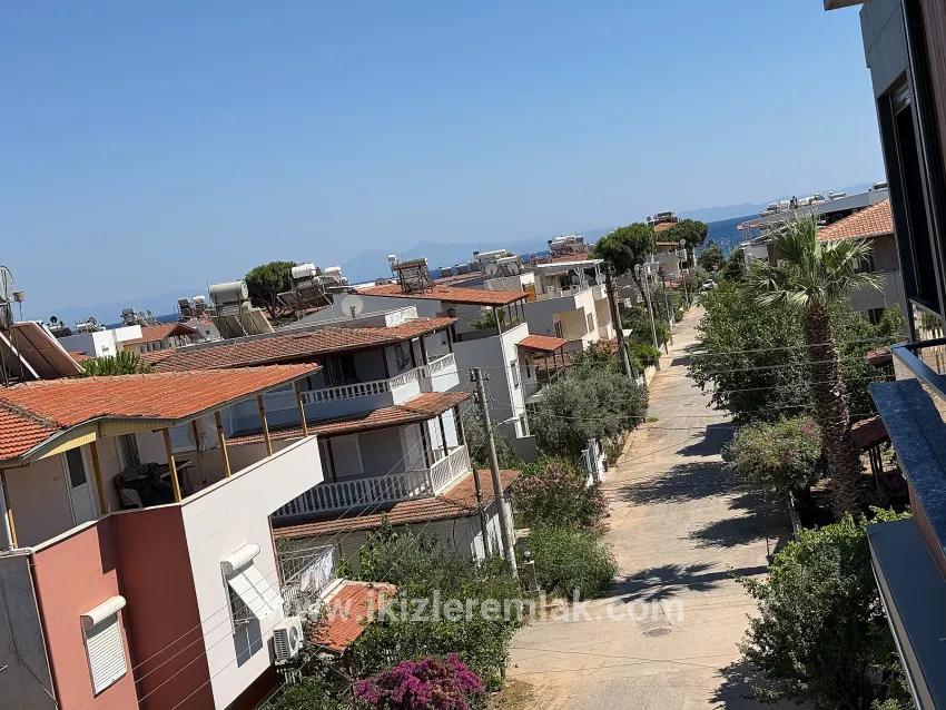 In Seferihisar Doğanbey Zu Verkaufen 1+1 Zur Meerseite Zu Verkaufende Wohnung