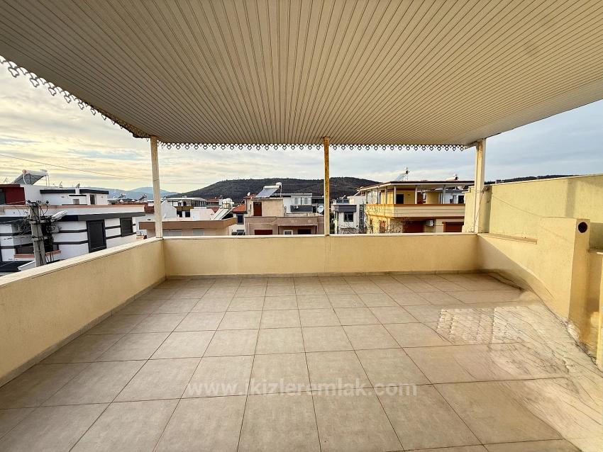 5+1-Maisonette-Villa Mit Großem Garten In Doğanbey, Seferihisar Zu Verkaufen