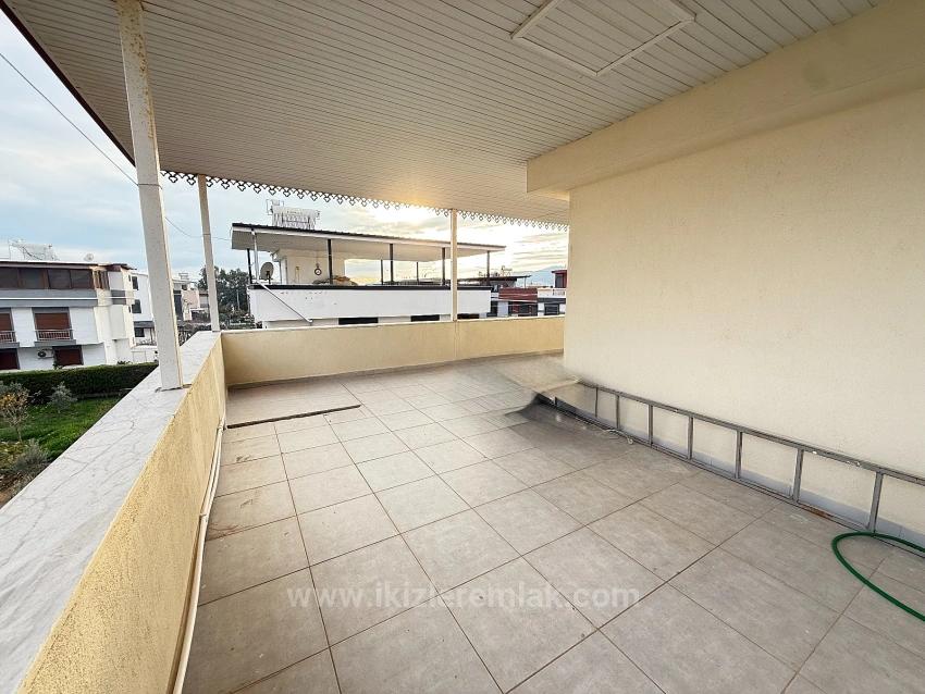 5+1-Maisonette-Villa Mit Großem Garten In Doğanbey, Seferihisar Zu Verkaufen