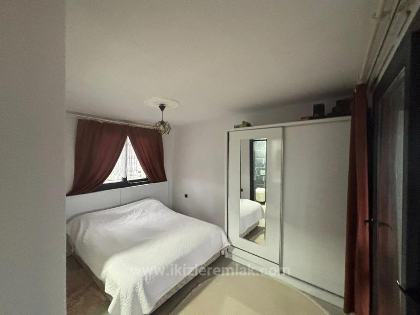 3+1 Maisonette-Ferienhaus Mit Garten Zum Verkauf In Seferihisar Doğanbey