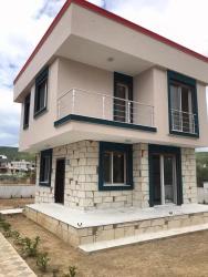 3+1 Brandneue Freistehende 3+1 Villa Zum Verkauf In Seferihisar Doğanbey