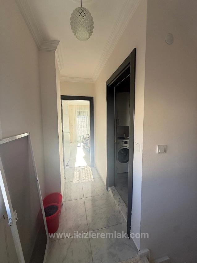 3+1 Villa With Garden For Sale Near The Sea In Doğanbey