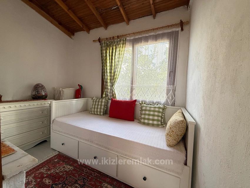3+1 Duplex Villa With Spacious Garden In Doğanbey Center, Seferihisar