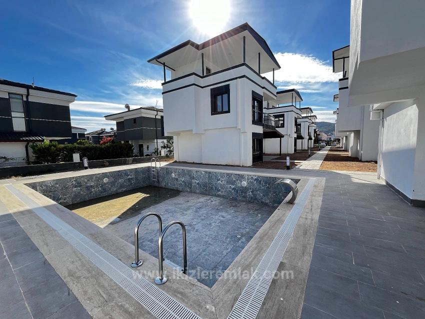 Brand New Detached 3+1 Villa With Private Pool For Sale In Doğanbey, Seferihisar.