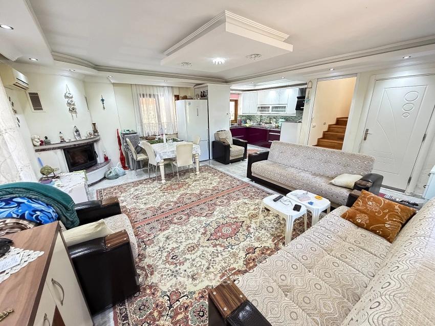 4+1 Detached Villa With Garden For Sale In Doğanbey, Seferihisar