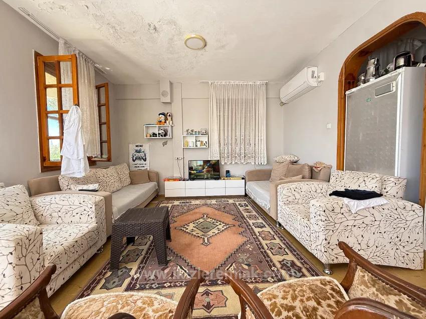Seferihisar Doğanbey'de For Sale 3+1 50M From The Sea Garden Villa