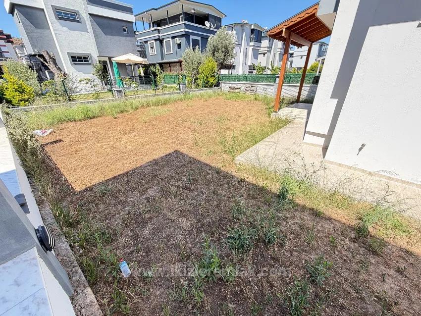 For Sale In Ürkmez Doğanbey Zero Single Detached Wide 3+1 Villa