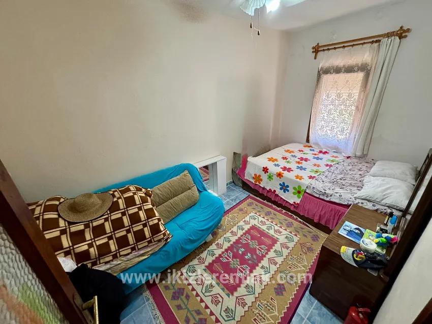 In Doğanbey, For Sale Intermediate Floor 2+1 On The Sea Side 70 Metre² Flat