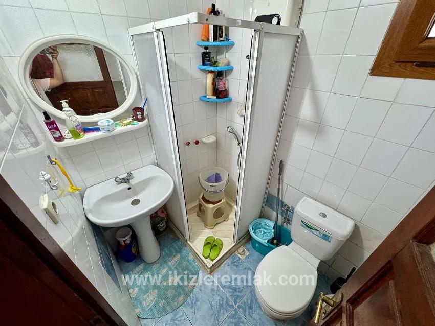 In Doğanbey, For Sale Intermediate Floor 2+1 On The Sea Side 70 Metre² Flat
