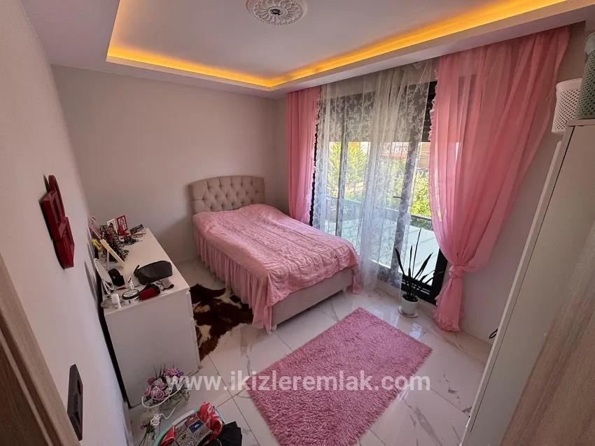 For sale In Seferihisar Doğanbey 3+1 spacious garden duplex summer house