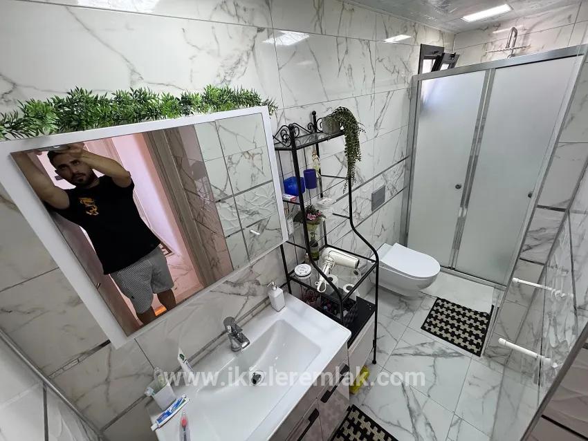 For sale In Seferihisar Doğanbey 3+1 spacious garden duplex summer house