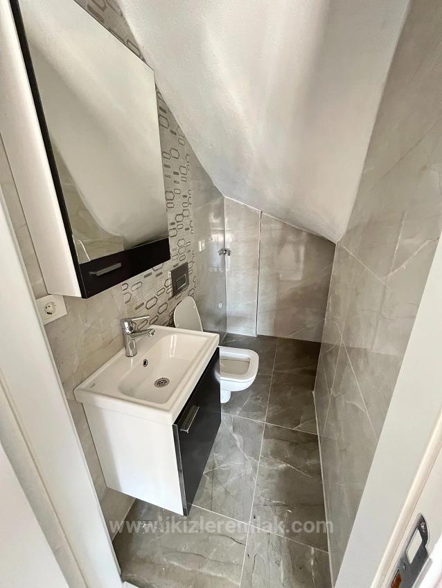 Brand New Detached 3+1 Villa With Large Garden For Sale In Seferihisar Doğanbey