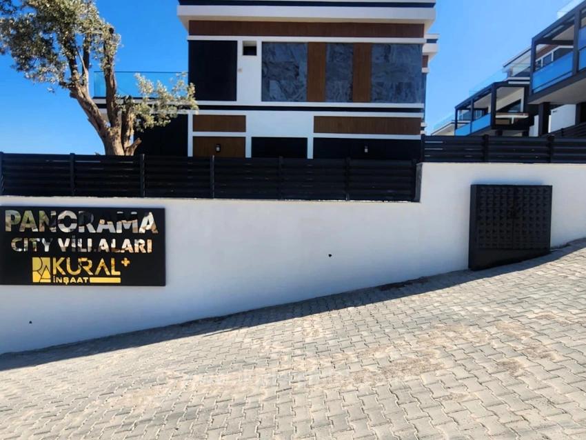 Single Detached House For Sale In Seferihisar Doğanbey With Large Garden And Panoramic Sea View