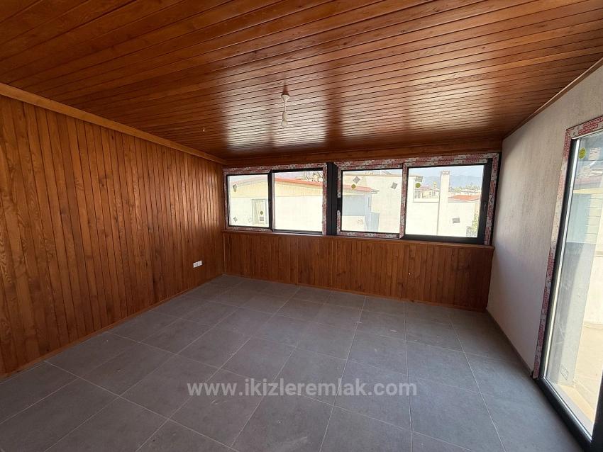 3+1 Villa With A Brand New Garden For Sale In Seferihisar Doğanbey, Close To The Sea