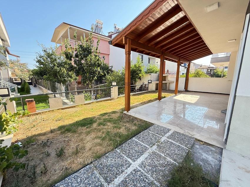 3+1 Villa With A Brand New Garden For Sale In Seferihisar Doğanbey, Close To The Sea