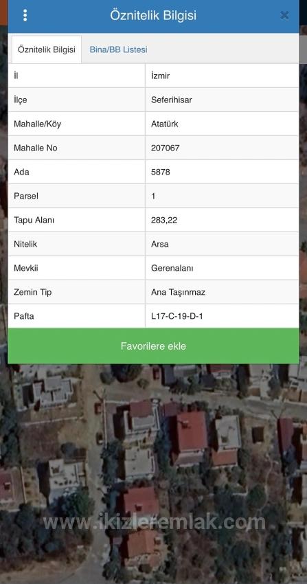 285 Square Meters Of Corner Plot With Zoning Permit For Sale In Seferihisar Doğanbey