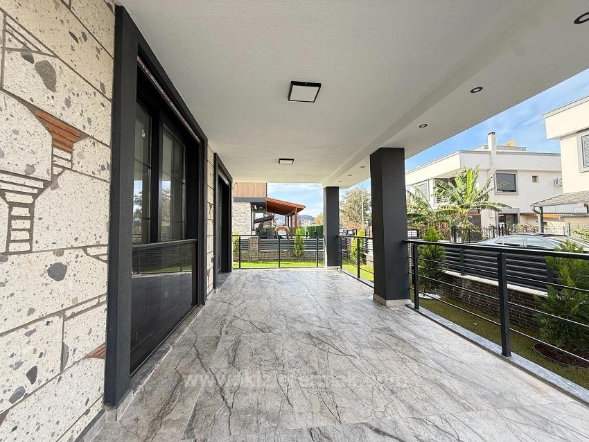 Brand New Luxury Detached Villa With Pool For Sale In Seferihisar Doğanbey