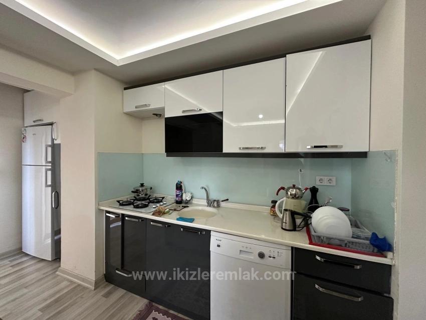 2+1 Ground Floor Apartment For Sale In Seferihisar Doğanbey, 200 M From The Sea