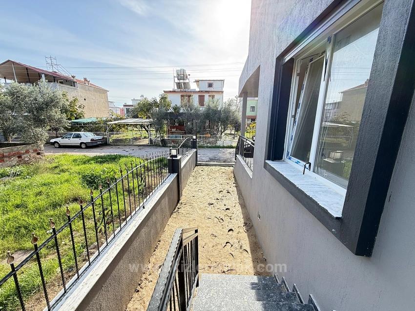 Only Brand New 3+1 Detached Villa With Garden For Sale In Doğanbey, Seferihisar.