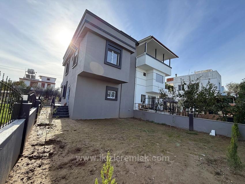 Only Brand New 3+1 Detached Villa With Garden For Sale In Doğanbey, Seferihisar.