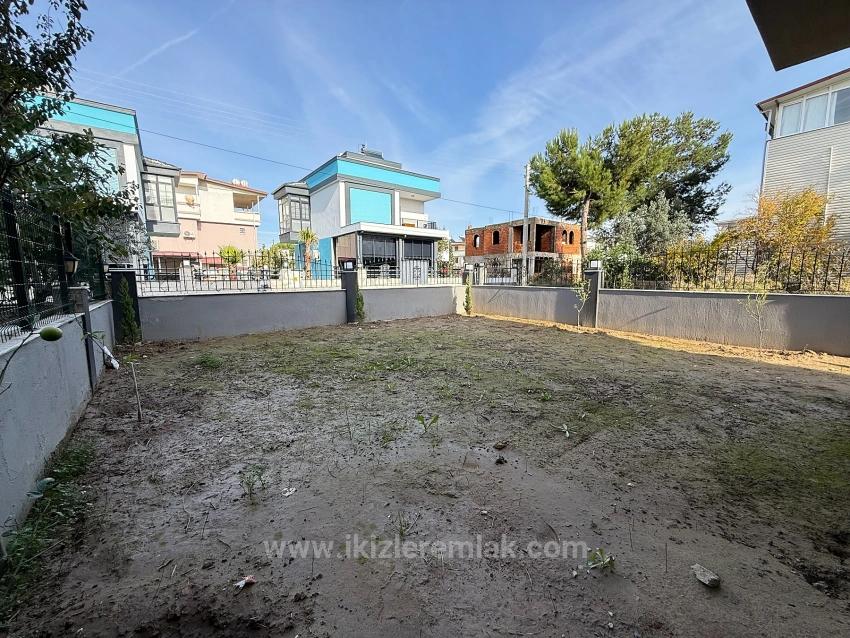 Only Brand New 3+1 Detached Villa With Garden For Sale In Doğanbey, Seferihisar.