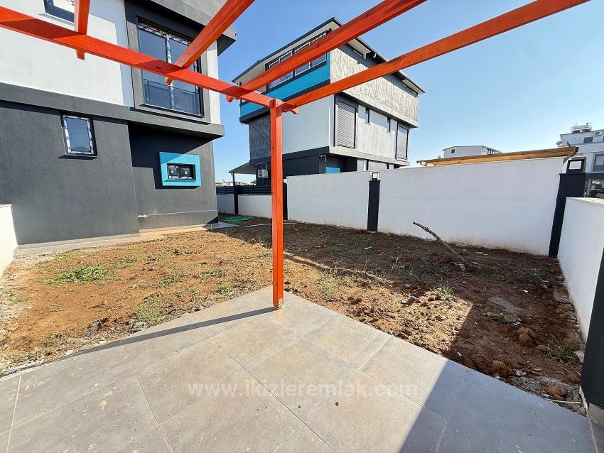 Brand New 2+1 Duplex Summer House With Garden For Sale In Doğanbey, Seferihisar.