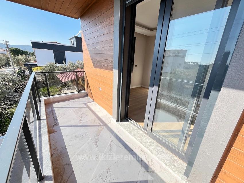 Brand New Detached 3+1 Spacious Villa For Sale In Ürkmez Doğanbey