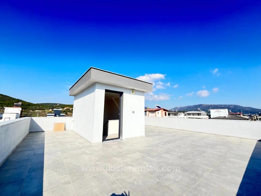 Brand New Detached 3+1 Spacious Villa For Sale In Ürkmez Doğanbey