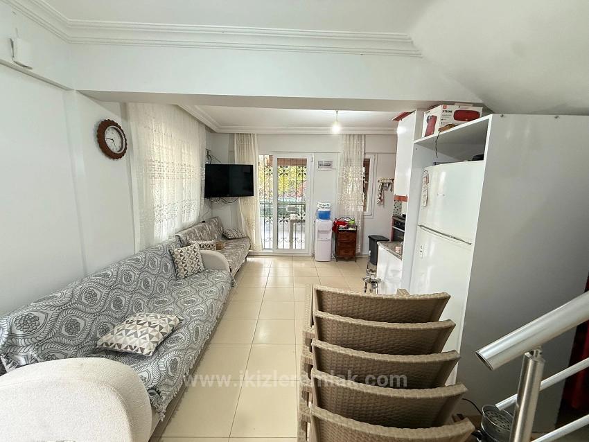 5+1 Duplex Villa With Spacious Garden For Sale In Doğanbey, Seferihisar