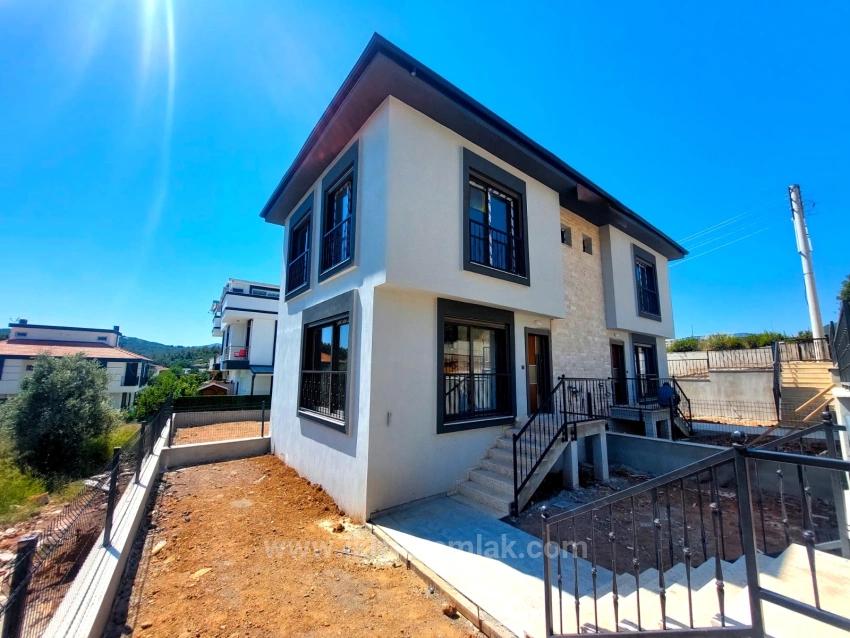 Brand New 2+1 Duplex Villa With Garden For Sale In Payamlı, Seferihisar.