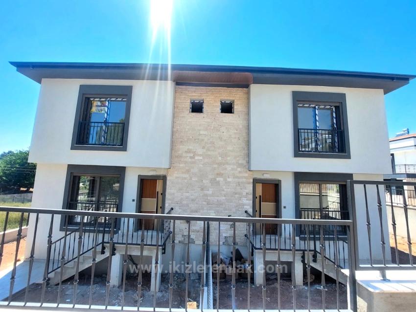 Brand New 2+1 Duplex Villa With Garden For Sale In Payamlı, Seferihisar.