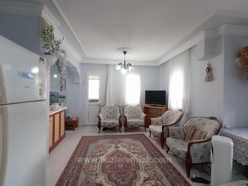 Detached 6+1 Villa With Garden For Sale In Doğanbey, Seferihisar