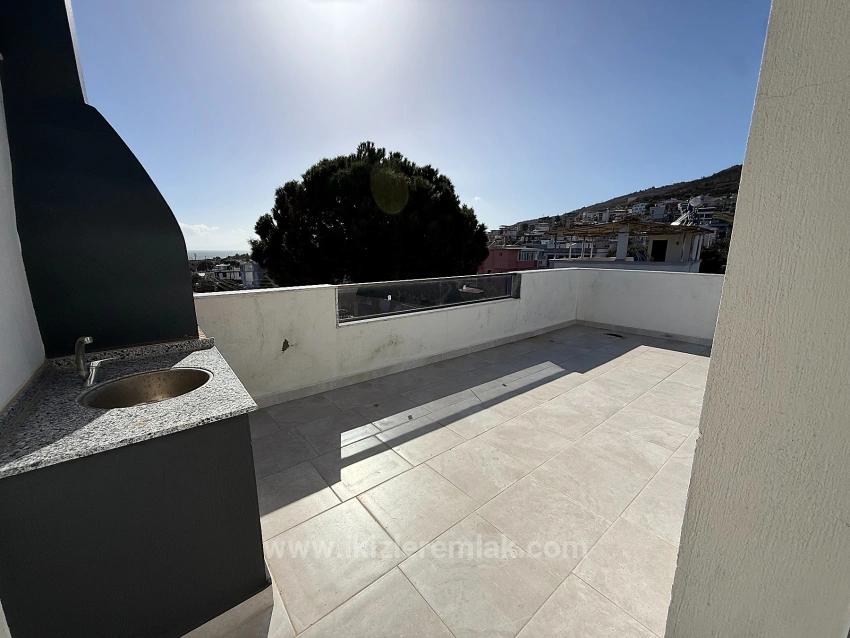 Brand New, Spacious Detached 4+1 Villa For Sale In Doğanbey, Seferihisar.