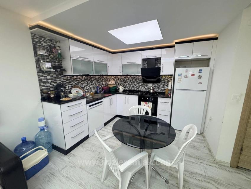 2+1 Duplex Summer House For Sale In Doğanbey Center, Seferihisar