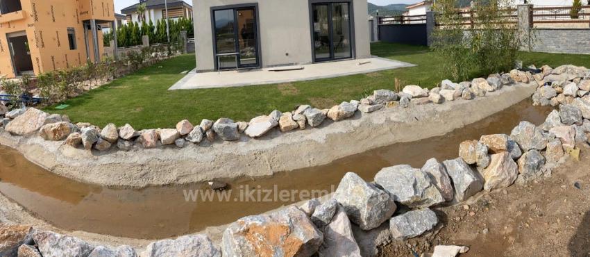 3+1 Duplex Villa With Spacious Garden For Sale In Doğanbey, Seferihisar