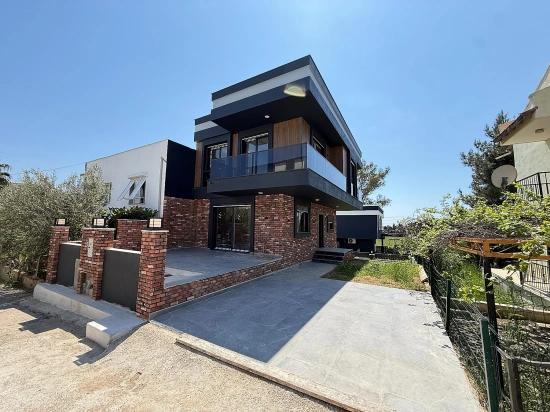 Brand New, Detached 3+1 Villa For Sale In Doğanbey, Seferihisar.