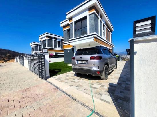 Single Detached House For Sale In Seferihisar Doğanbey With Large Garden And Panoramic Sea View