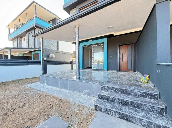 Brand New 2+1 Duplex Summer House With Garden For Sale In Doğanbey, Seferihisar.