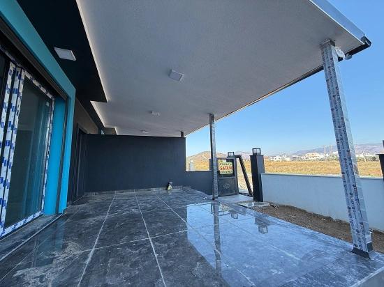Brand New 2+1 Duplex Summer House With Garden For Sale In Doğanbey, Seferihisar.