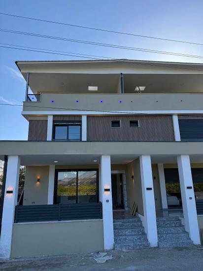 Luxury Brand New 3+1 Villa With Garden For Sale Near The Sea In Doğanbey, Seferihisar.