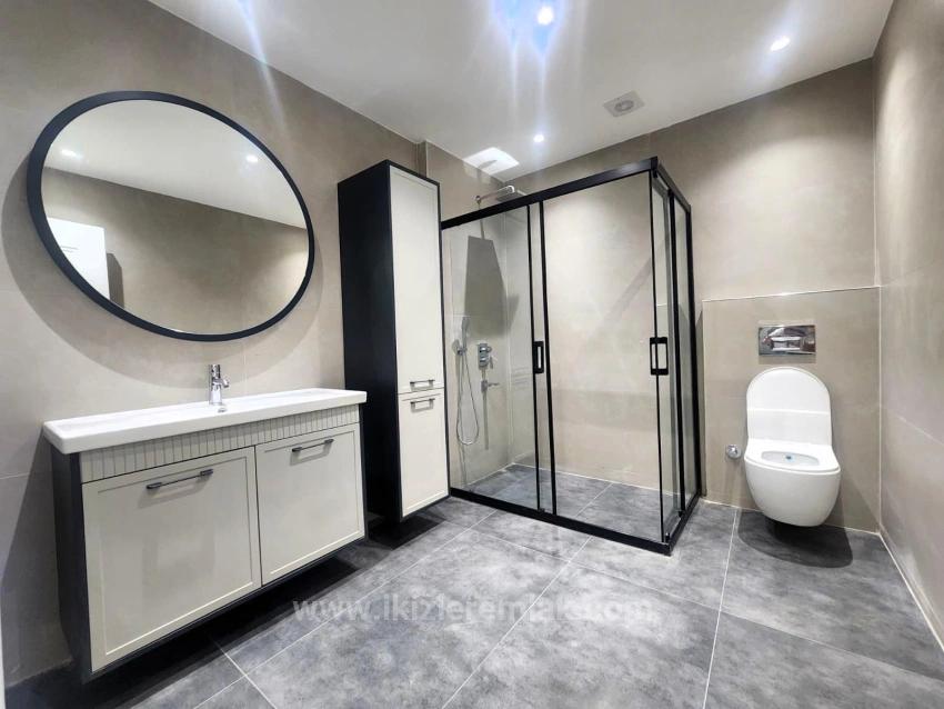 Продается Отдельный Дом В Районе Сеферихисар-Доганбей С Большим Садом И Панорамным Видом На Море