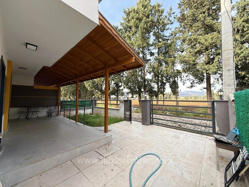 Новая Вилла 3 + 1 С Большим Садом На Продажу В Сеферихисар Доганбей