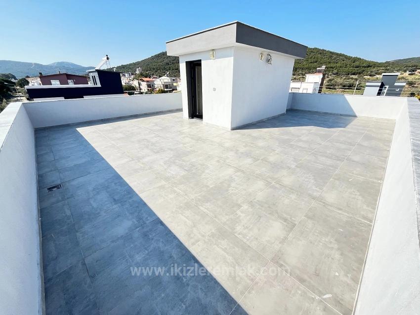 Продается Новая Просторная Отдельно Стоящая Вилла С 3 Спальнями И 1 Ванной Комнатой В Уркмез Доганбей.