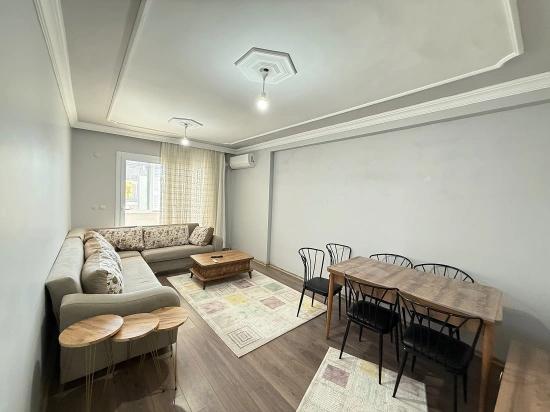 2 + 1 Мезонин Отдельная Кухня Квартира 90 М² В Центре Чеферихисар, Юрмез