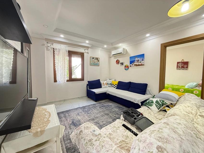 Seferihisar Doğanbey'de Satılık 2+1 Bahçeli Full Eşyalı Villa